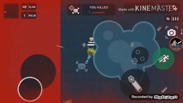 Playing Mobg.io| 2D battle royale game смотреть онлайн