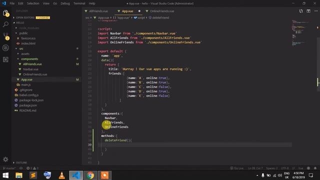 17 vuejs bangla tutorial | vuejs framework bangla tutorial | vuejs custom event смотреть онлайн