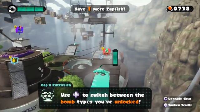 Splatoon 100% Walkthrough Part 5 - Octoling Invasion & Unidentified Flying Object смотреть онлайн