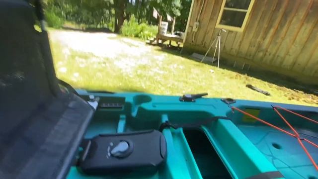 Old town kayak Sportsman 106 PDL UNBOXING!!!! смотреть онлайн