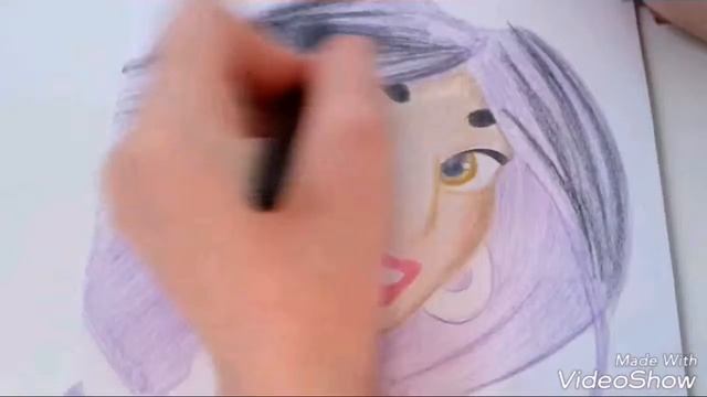 Как нарисовать Принцессу Жасмин / How to draw Princess Jasmine смотреть онлайн