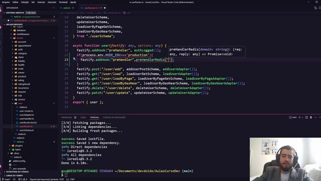 Cache c/ Redis em API Node.js com Mário Dev Cortela смотреть онлайн