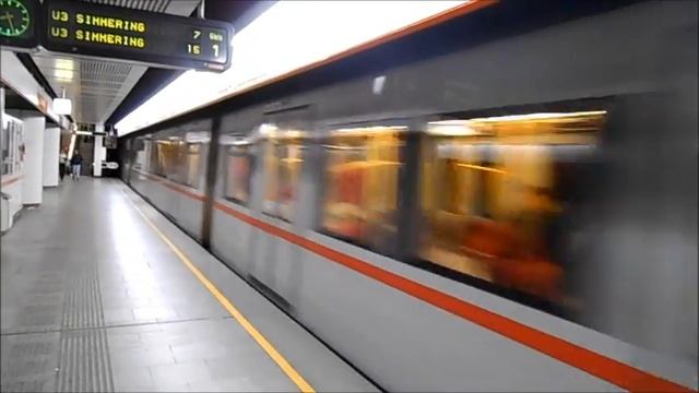U-Bahn Wien - U-Bahn-Station Landstraße (Bhf. Wien Mitte) U3 смотреть онлайн