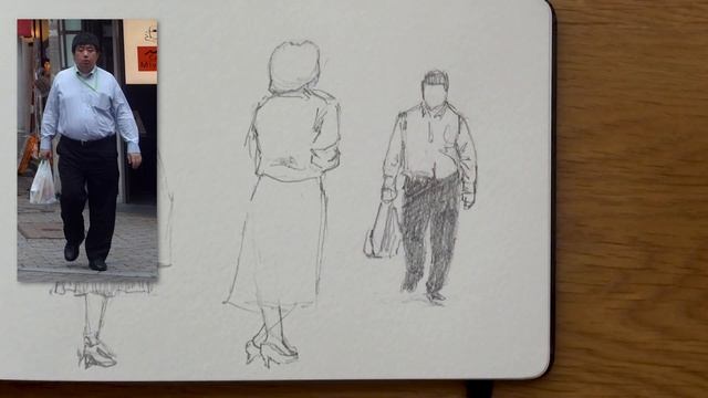 How to Sketch People - Simplifying the Shapes! смотреть онлайн