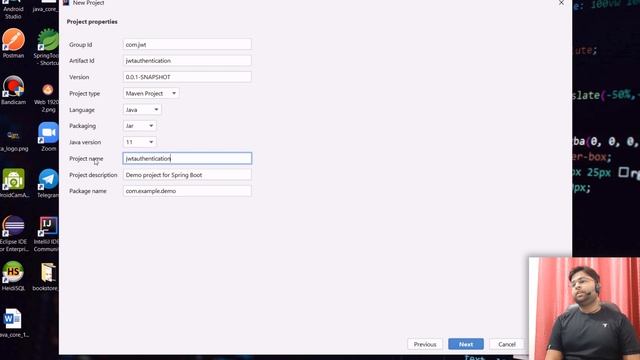 creating Spring Boot Project directly in IntelliJ IDEA Community | Spring Boot Tutorial [HINDI] смотреть онлайн