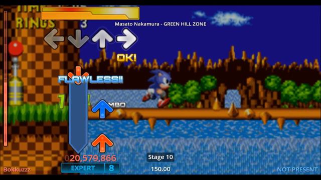 Stepmania - Green Hill Zone смотреть онлайн