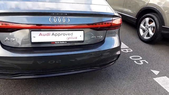 192DA7SLINE - 2019 Audi A7 45TDI 231HP QUATTRO TIP S LINE 81,237 смотреть онлайн