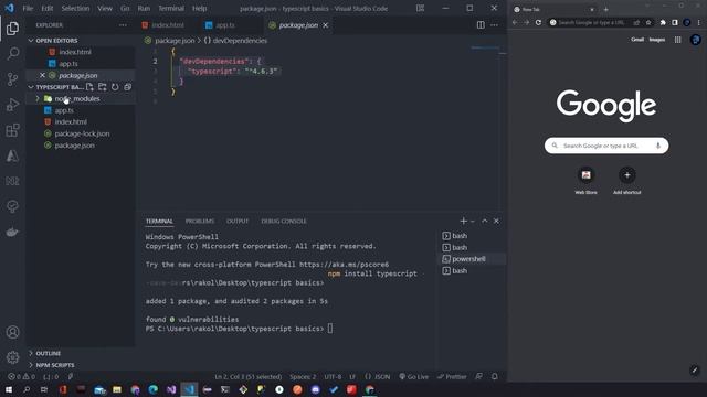 TypeScript Course 2022 ( Arabic - بالعربي ) - #14 - Setup Environment смотреть онлайн