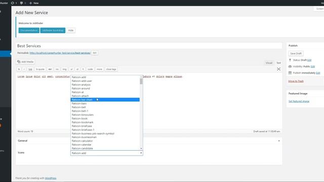 How to Add Service for Career Hunter - Complete Job Board WordPress Theme смотреть онлайн