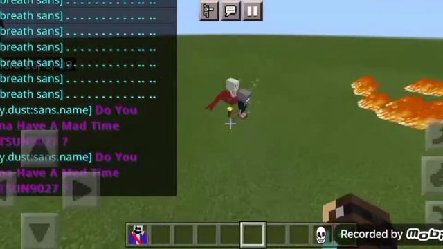 Last breath sans vs Hyper dust sans in minecraft pe смотреть онлайн