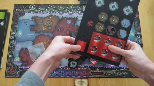 Cthulhu Wars: Duel - asymmetrical two player board games preview, teaser, unboxing with overview смотреть онлайн