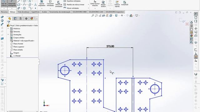 CONVERTENDO DWG EM SÓLIDO | AUTOCAD TO SOLIDWORKS смотреть онлайн