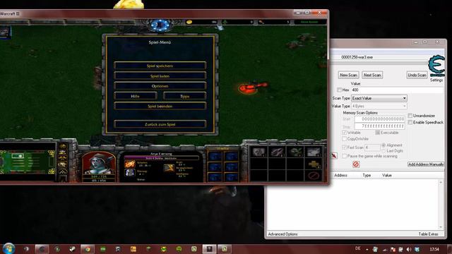 [HowTo] Geld Cheaten-hacken Bei Wc3-Warcraft3-FrozenThrone