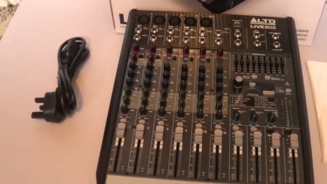Alto Professional Live 802 Mixer For Ham Radio Use смотреть онлайн