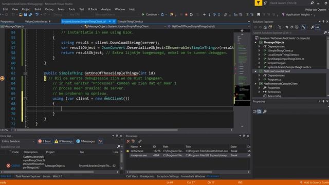 Consumen van api met System.Net in C# смотреть онлайн