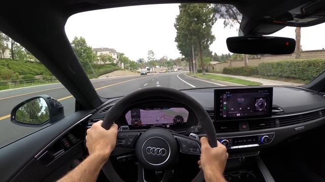 2021 Audi RS5 Sportback Launch Edition POV Test Drive (3D Audio)(ASMR)