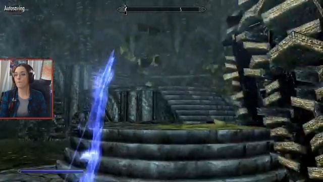 Skyrim - Part 88 - Glacial Cave, Castle Karstaag Ruins & Cavern, Black Book: Waking Dream смотреть онлайн