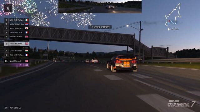 Gran Turismo 7 - GT7 Ford Focus Gr.B Rally Car смотреть онлайн