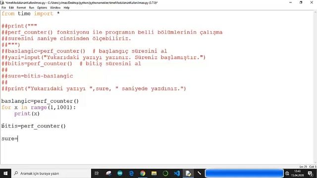 Ders 26- Python Time Modülünün Kullanılması смотреть онлайн