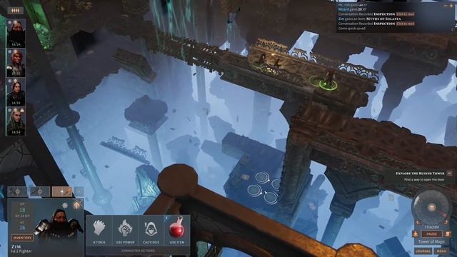 Solasta - Explore The Ruined Tower Quest Walkthrough (Treasure, Soraks and a Cursed Crown) смотреть онлайн