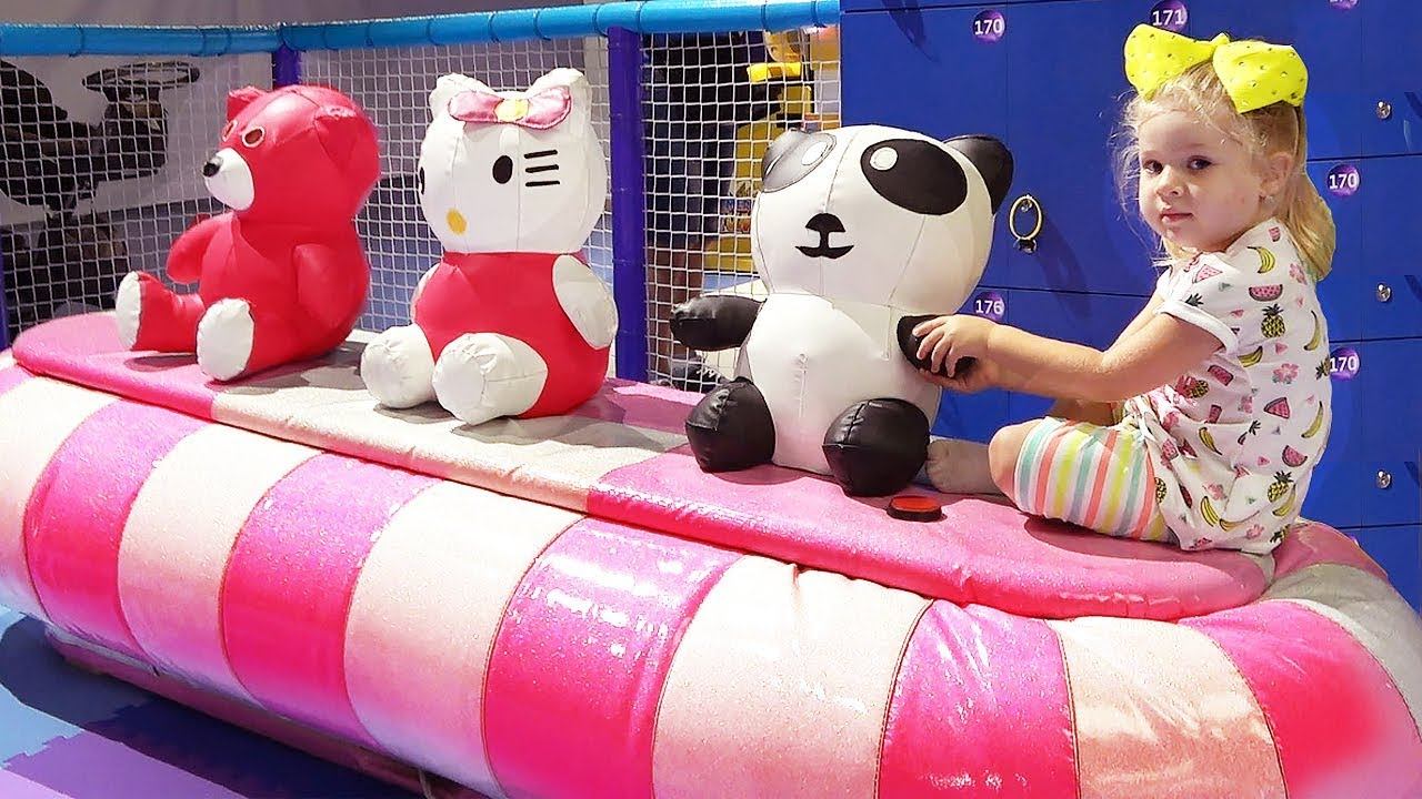 Fun Indoor Playground for kids and Family Fun / Baby songs nursery rhymes video смотреть онлайн