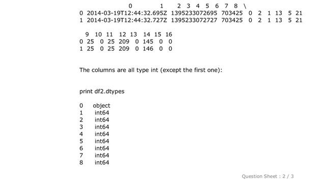 Pandas : DataFrame correlation produces NaN although its values are all integers смотреть онлайн