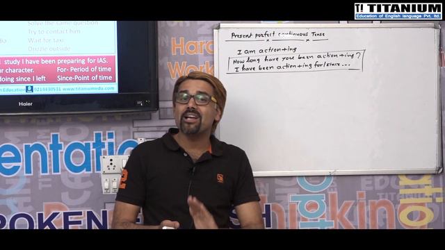 Lecture- 41, Present Perfect Continuous Tense | For and Since with Examples | Learn English in Hind смотреть онлайн