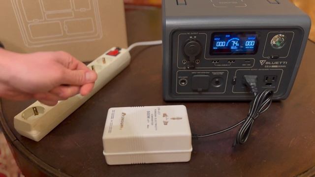 ЗАПУСК И РАБОТА АМЕРИКАНСКОЙ BLUETTI EB3A Portable Power Station в сети 220 В смотреть онлайн