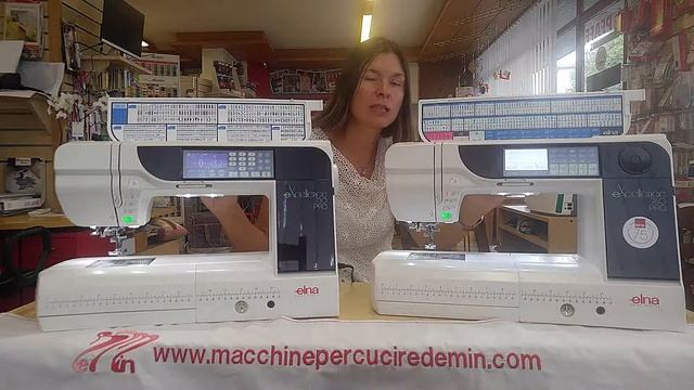 Confronto tra Elna Excellence 760 pro vs Elna Excellence 730 pro смотреть онлайн