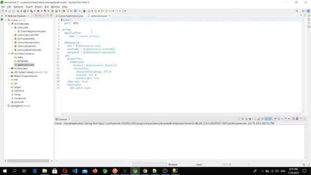 spring boot with sql server | spring boot application | microservice tutorial : part 4 смотреть онлайн