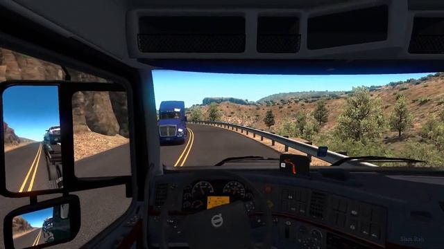 American Truck Simulator Gameplay Episode 6 Oregon & Nevada Map смотреть онлайн