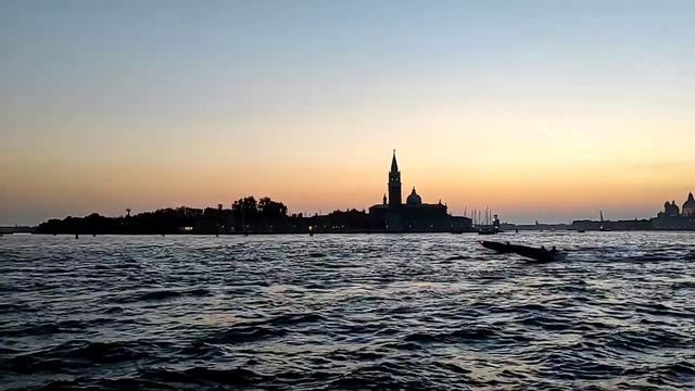 Vue sur la mer de Venise, le soir- مشهد البحر في مدينة البندقية مساء- Venice sea view in the evenin смотреть онлайн