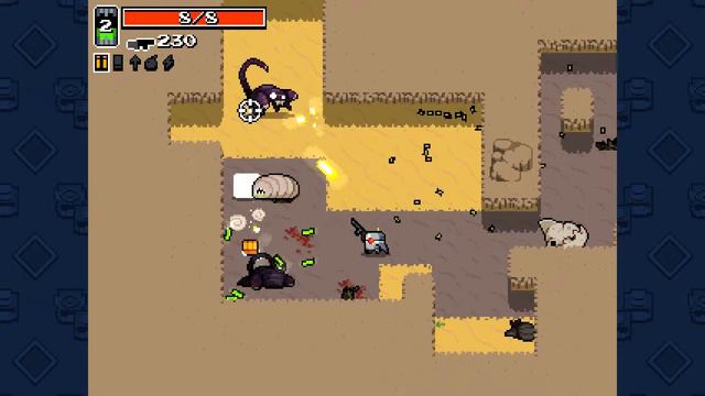 Nuclear Throne: Bölüm 9: Tahta Giden Çileli Yol! смотреть онлайн