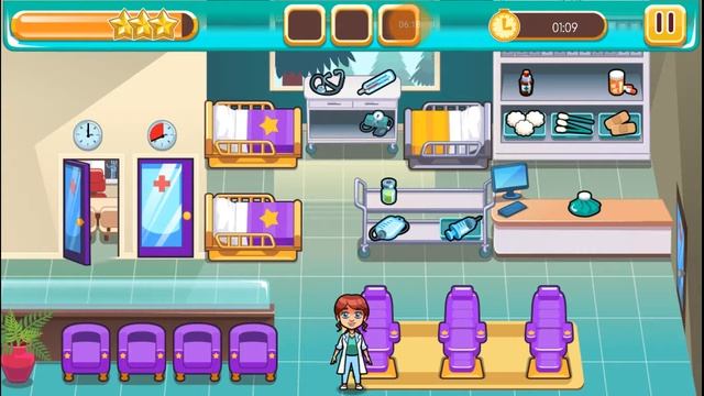 Hospital Dash - Healthcare Time Management Game #6 | Android Gameplay смотреть онлайн