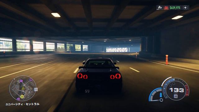 NISSAN Skyline GT R V-spec | Flames & Bangs sound!! | NFS Unbound [4K] смотреть онлайн
