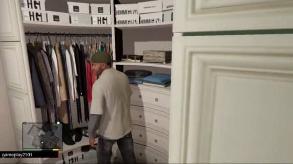 GTA 5 Как зайти в дом Майкла Франклином или Тревором