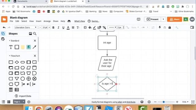 How to make a flow chart using Lucid Chart смотреть онлайн
