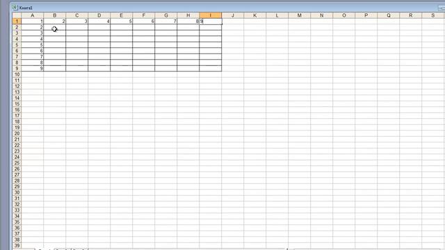 Простая таблица Excel смотреть онлайн
