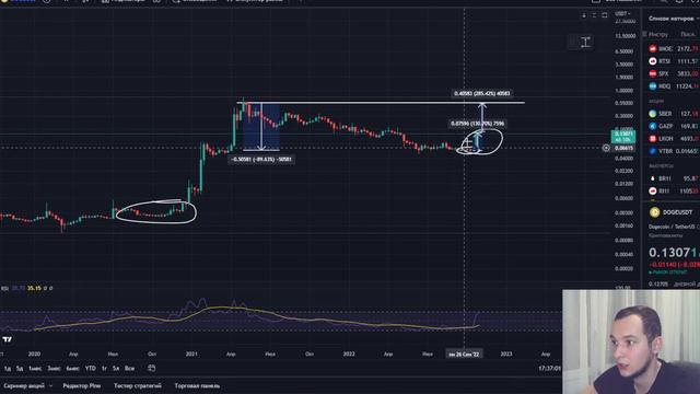 DOGECOIN - ПОЧЕМУ ТАКОЙ РОСТ? | БУДЕТ СТОИТ 1$? | ОБЗОР КРИПТОВАЛЮТЫ DOGE смотреть онлайн