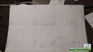 Бюджетный фундамент под баню 3х5.