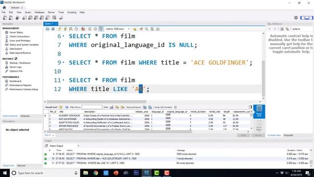 EP013 - MySQL - LIKE and NULL смотреть онлайн