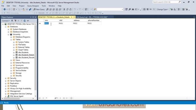DDL Commands in SQL | How to create database in sql server management studio смотреть онлайн
