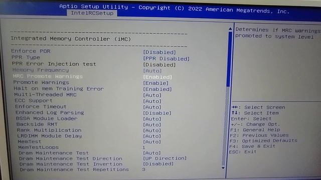 Обзор настроек BIOS материнской платы MACHINIST X99-MR9S смотреть онлайн