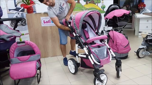 Carucior Carlo Lux 3 In 1  - LoliBebe.ro - Www.carucioaredecopii.ro