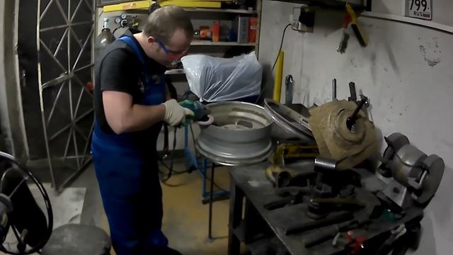 Сварка литого диска смотреть онлайн