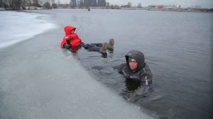 арт 9916. Костюм-поплавок зимний мужской "RESСUER IV"
