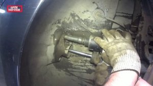 Hyundai Elantra IV. Замена заднего  амортизатора.