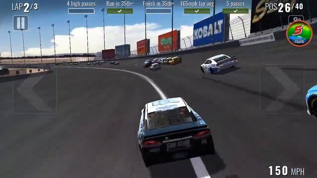 NASCAR Heat Mobile: I forgot how to play this game good! смотреть онлайн