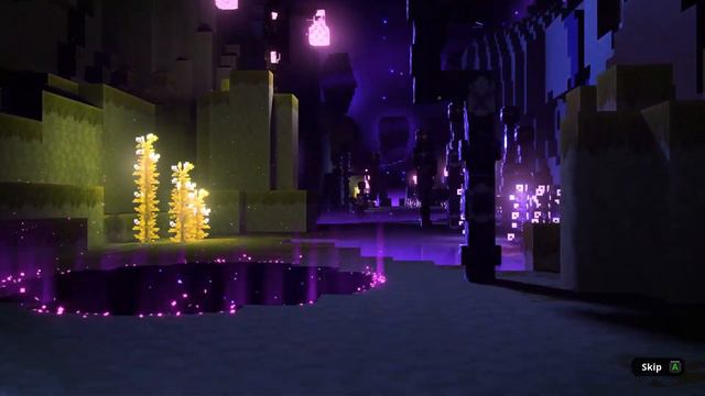 All Minecraft Dungeons Echoing Void DLC Cutscenes смотреть онлайн