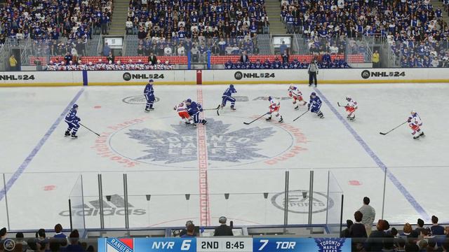NHL LIVE🔴 New York Rangers Vs Toronto Maple Leafs - 19th December 2023 | NHL Full Match - NHL 24